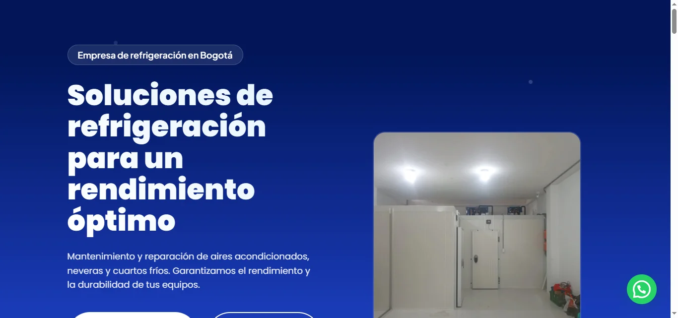 Portafolio web: ishiintercolingenieria.com diseñada con arquitectura web profesional B2B